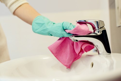 Professional carpet cleaning in a Holborn property