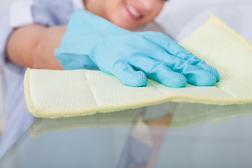 Removing pet stains from upholstery in a central London home