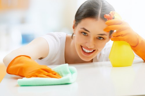 Detailed carpet cleaning process in a Holborn property