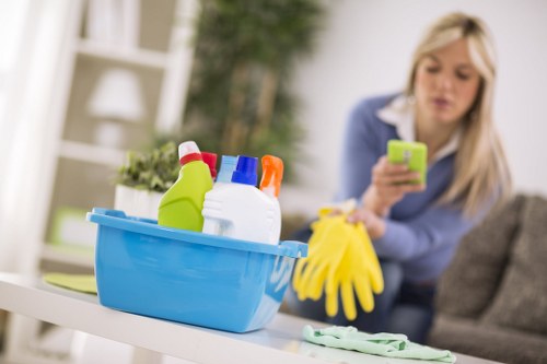 Deep upholstery cleaning for a sofa in Holborn